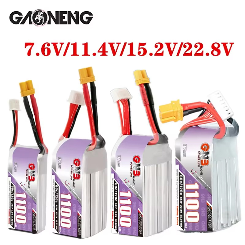 GNB 1100mAh 2S 3S 4S 6S 60C/12 - Drone Battery 3S avis et prix